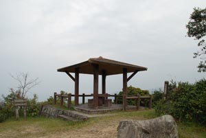 大坂峠の休憩所